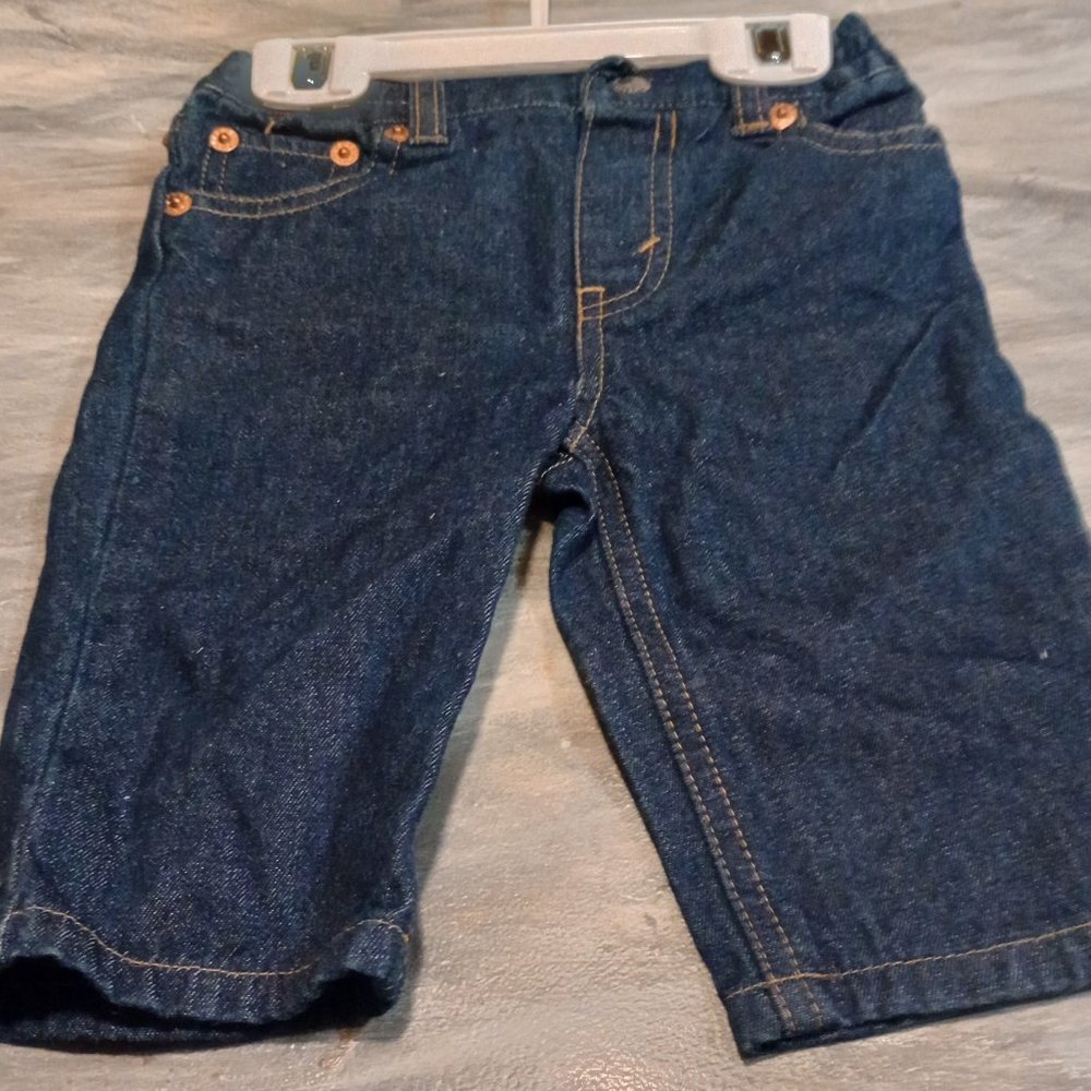 LEVI RED TAB 3/6 MONTHS OLD BLUE JEANS